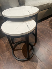 Grangemanor Nest of faux Marble top tables