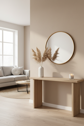 Liberty round GOLD mirror 90 cm. REDUCED TODAY Collect or pay postage