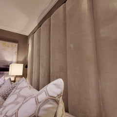 Custom Belle Bed frame with super High Headboard