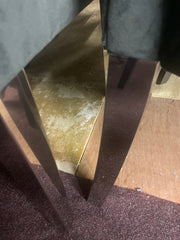 Pembroke w chrome legs set of 2 Instore purchase