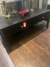Linda 2 drawer coffee table reduced