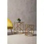 Avantis fab set of 2 October gold side tables Instore only