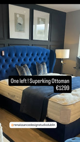 Amalfi Ottoman gad lift super king bed Last One !