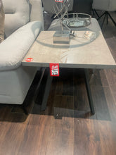 Amalfi October side table cement finish CLEARANCE offer . Pay Instore