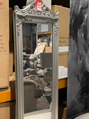 Silver dressing mirror full length collection Instore only