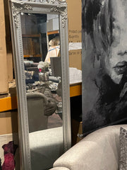 Silver dressing mirror full length collection Instore only