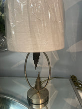 Mal 1348 table lamp w shade to clear disposal sale