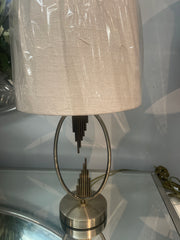 Mal 1348 table lamp w shade to clear disposal sale