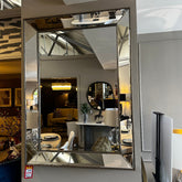 Radley 110 x 80 cm beaded mirror reduced to clear pay instore only