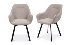 Poppy fabric dining chair Vote top value !