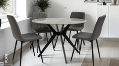 Italia 11 Round Dining table