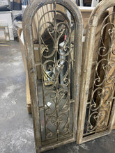 Antiqued arch Door rustic Gothic mirror for Collection only