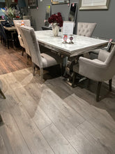 Selene stunning white Marble pattern Dining Table 200 cm to order
