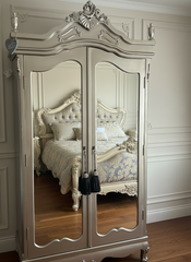 French 2 door wardrobe ex showroom