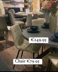4 x Esme dining chairs reduced