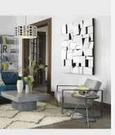 Large Earthquake Mirror frameless 120x 80 cm reduced to less than half price .collect or arrange delivery