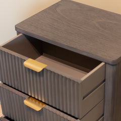 HARVEY 3 drawer bedside cabinet view instore