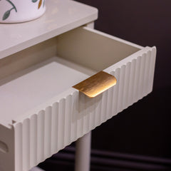 Parkinson bedside table 35 cm wide nightstand w 1 drawer