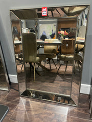 Radley 110 x 80 cm beaded mirror reduced to clear pay instore only
