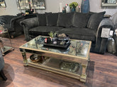 Appian Apollo Mirrored Champagne Coffee Table ex display sold as seen