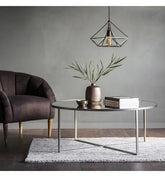 Torrence round contemporary coffee table fabulous HALF PRICE OFFER ! Instore purchase ONLY