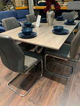 Capri dining set of 6 chairs reduced for collection slight colour variation