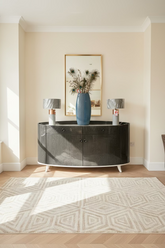 Evoke Oval retro sideboard outlet store now almost half price . Outlet purchase