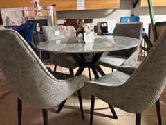 Mallory boucle Dining Chair set of 4 reduced clearance