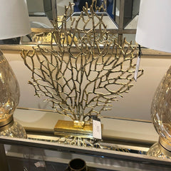 Gold tree in choice of 2 sizes