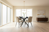 Conway dining chair in neutral water repellant stone colour fabric reduced €69.95 Instore only