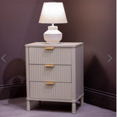 Pembroke 3 drawer bedside cabinet