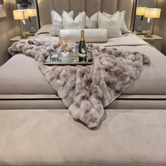 Custom Belle Bed frame with super High Headboard