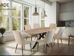 Jaden 1.8 Pura stone top dining table with spider legs REDUCED !