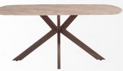 Jaden 1.8 Pura stone top dining table with spider legs REDUCED !