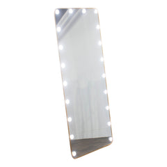 Led Modena Cheval bulb mirror gold trim 160 x 50 cm SALE offer .