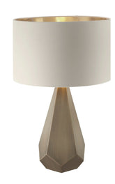 Agato Table lamp choose your tone gunmetal or antique brass.-Renaissance Design Studio