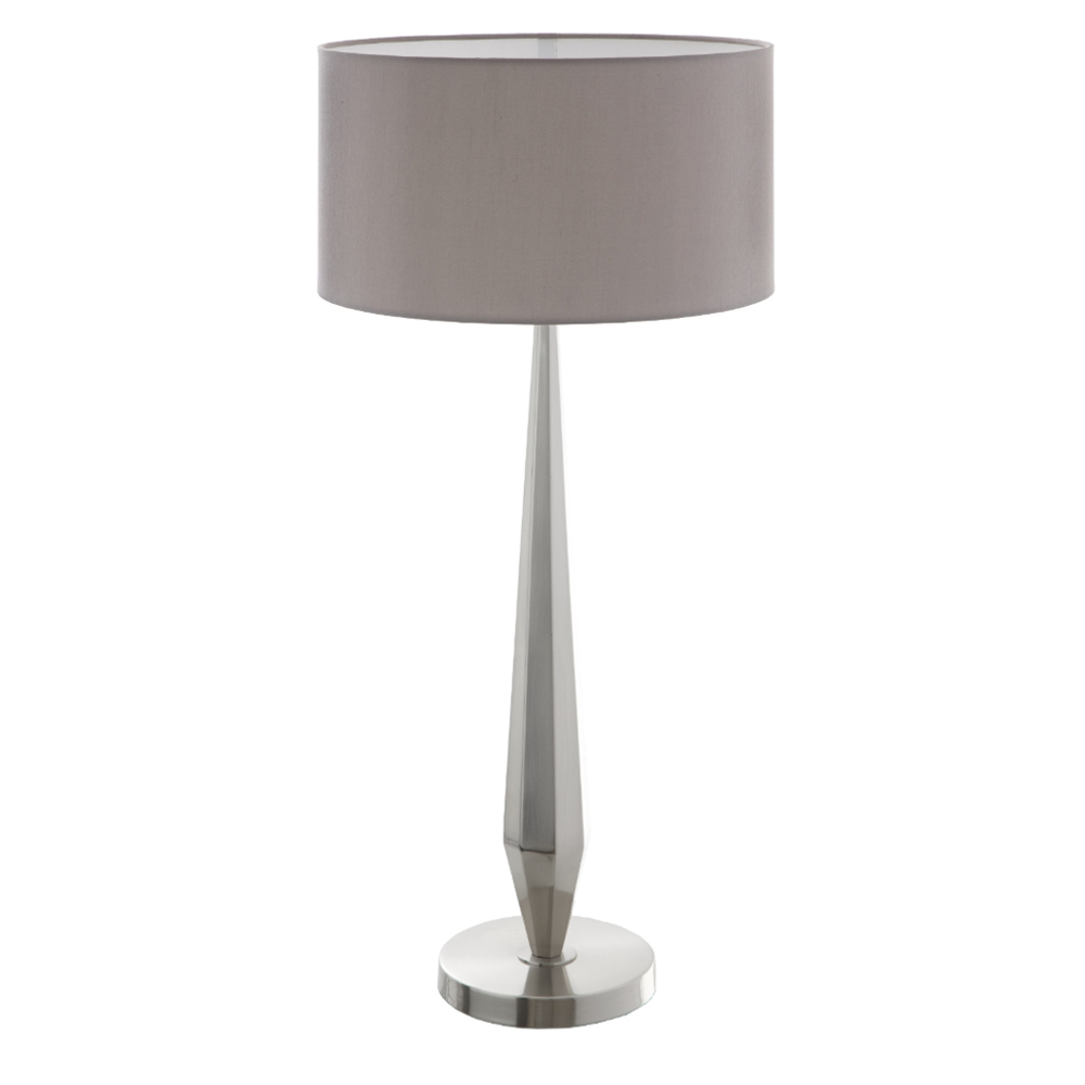 Aly table lamp in brushed nickel reduced last one-Table Lamp-Renaissance Design Studio
