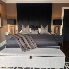 Belle blanket box custom designed in various sizes-Blanket box-Renaissance Design Studio