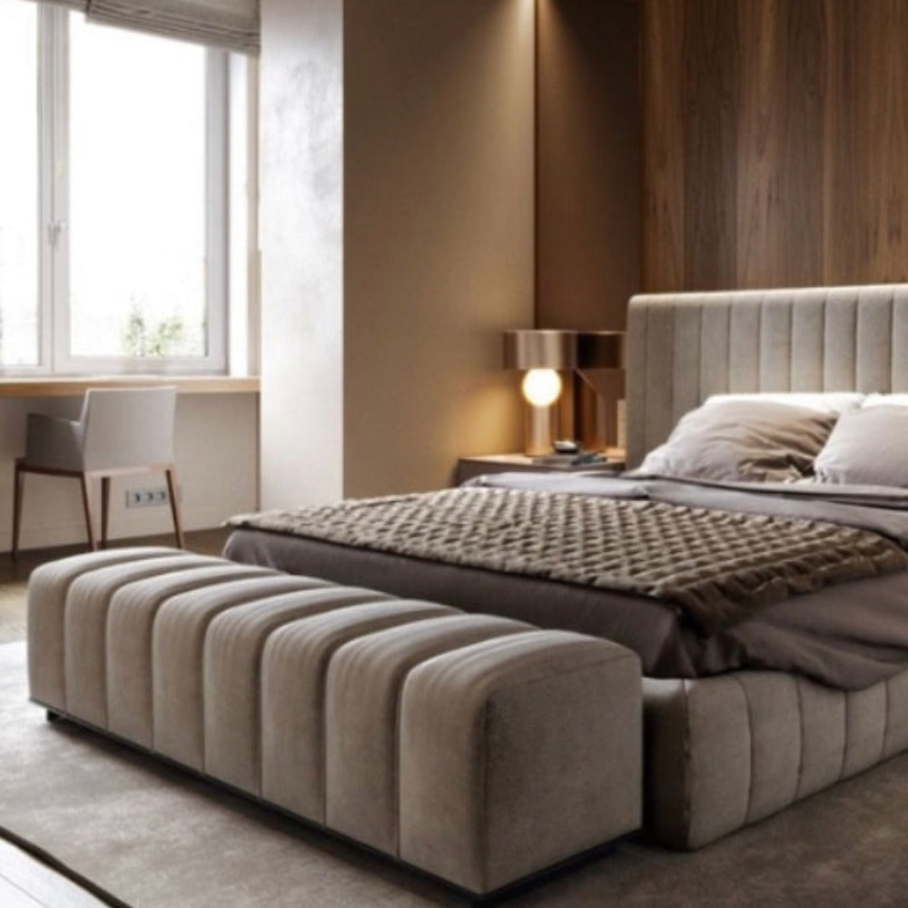 Belle Emilia Luxury Bench custom made-bedroom bench-Renaissance Design Studio