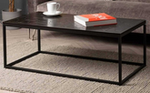 Black Coffee Table special value reduced to clear-Renaissance Design Studio