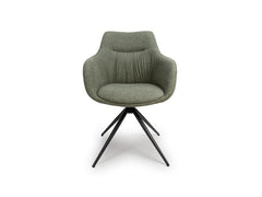 BRADLEY Carver dining chair easy clean fabrics-dining chairs-Renaissance Design Studio