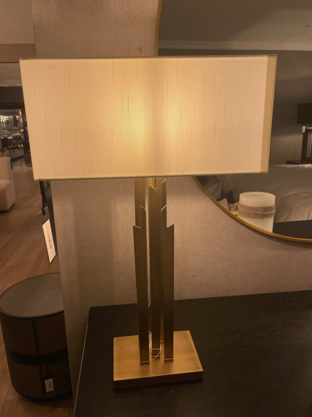 Carrick Antique Brass or Gold Finish Table Lamp reduced.-Table Lamp-Renaissance Design Studio