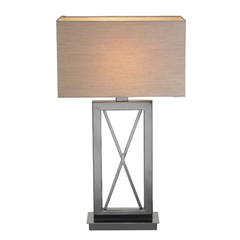 Chelsea Black Nickel Table Lamp REDUCED-Table Lamp-Renaissance Design Studio