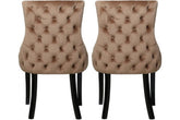 Lucia Luxury large Dining Chairs set of 2 for collection Less than Half Price