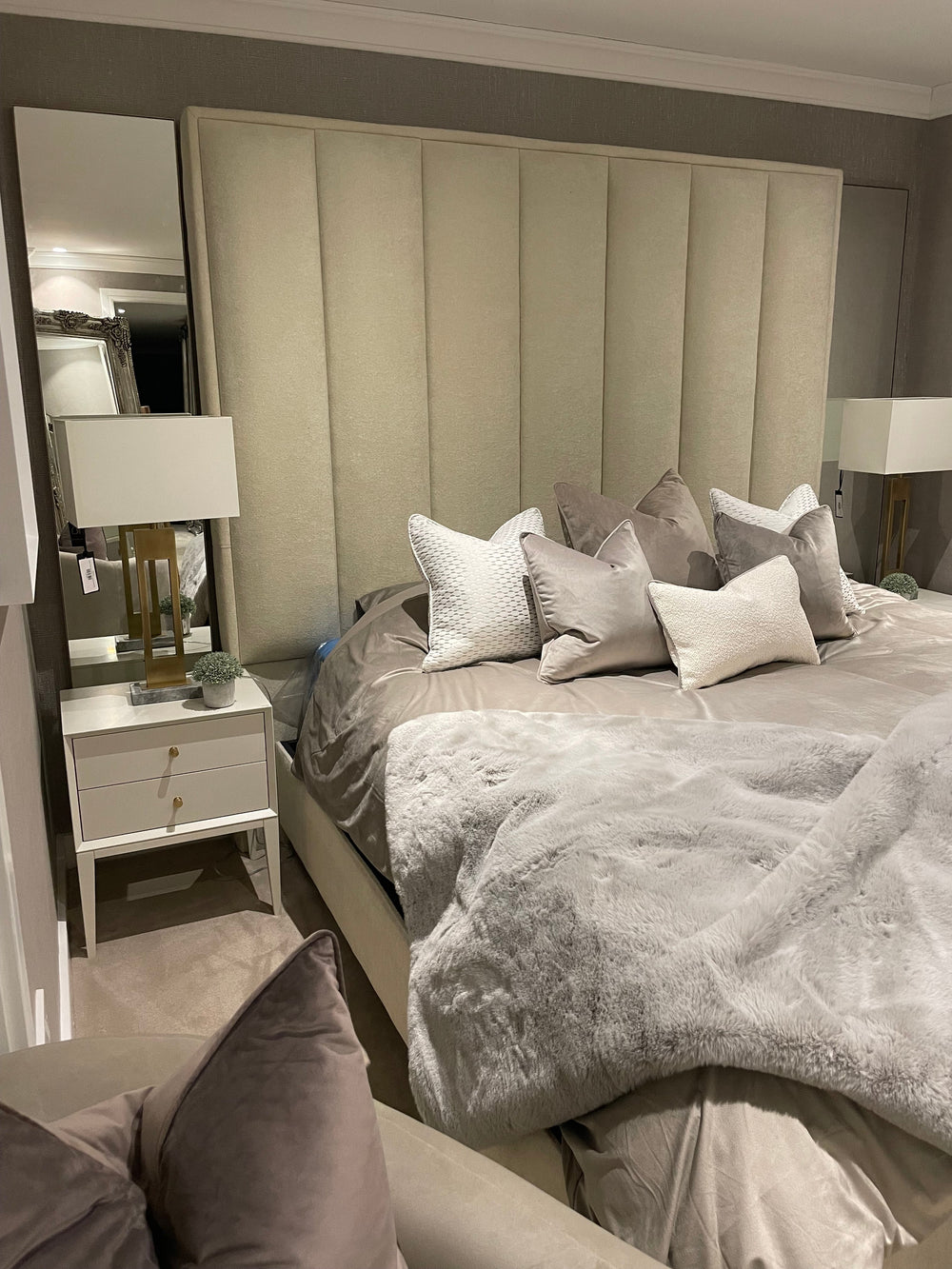 Delta Full wall height Emperor bed SALE-Renaissance Design Studio