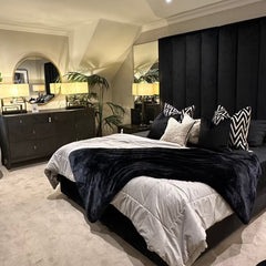 Delta Full wall height Emperor bed SALE-Renaissance Design Studio