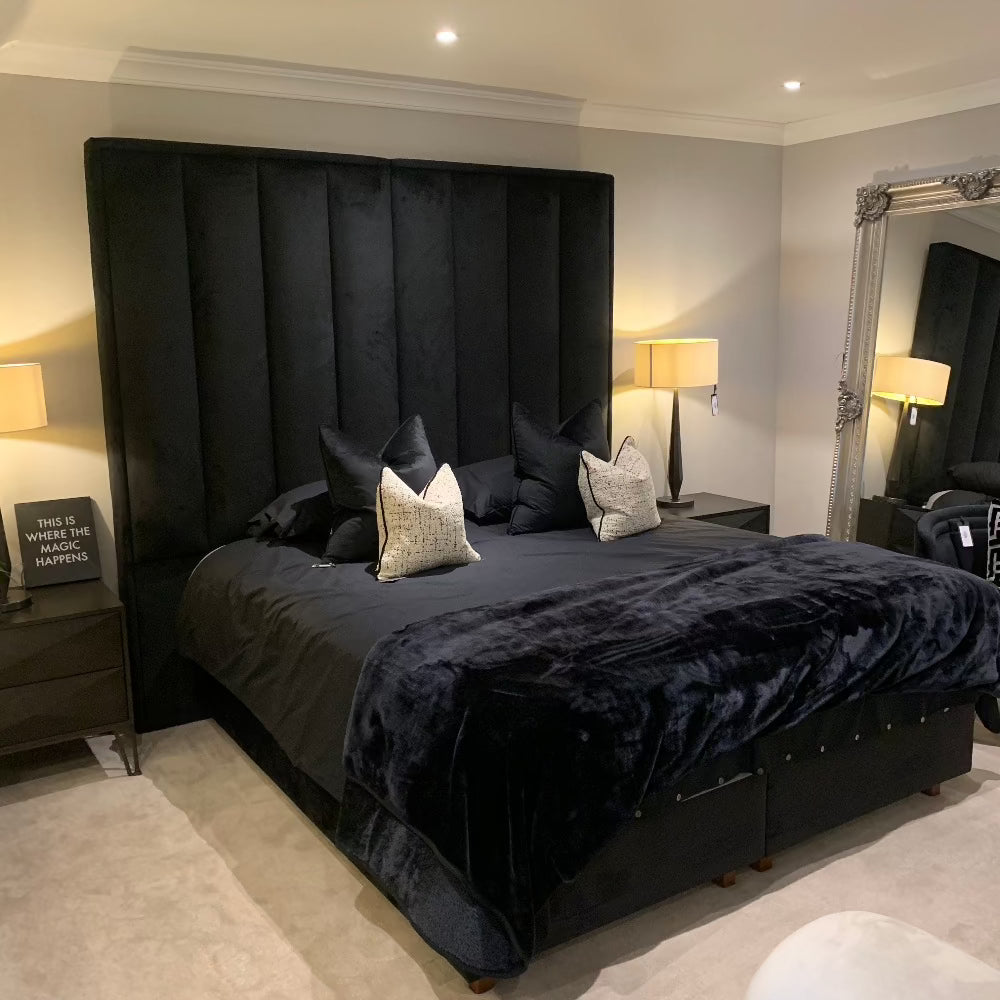 Delta Full wall height Emperor bed SALE-Renaissance Design Studio