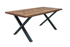 Eden 1.8 Dining Table Elm Veneer.-large dining table-Renaissance Design Studio