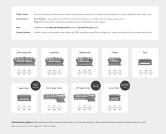 Elton Sofa group Custom made for YOU by Whitemeadow. AFF-corner sofa bespoke-Renaissance Design Studio