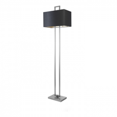 Kensington Danby Floor Lamp brass or nickel-Floor Lamp-Renaissance Design Studio